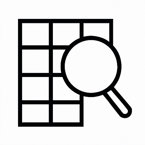 Screening extant materials